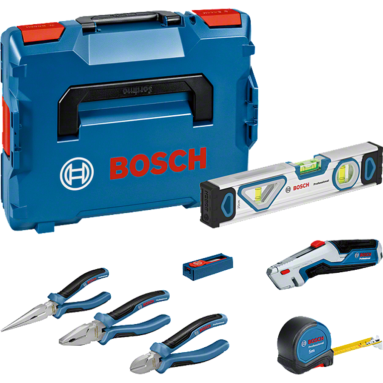 Conjunto 3 alicates e outras ferramentas manuais BOSCH 1