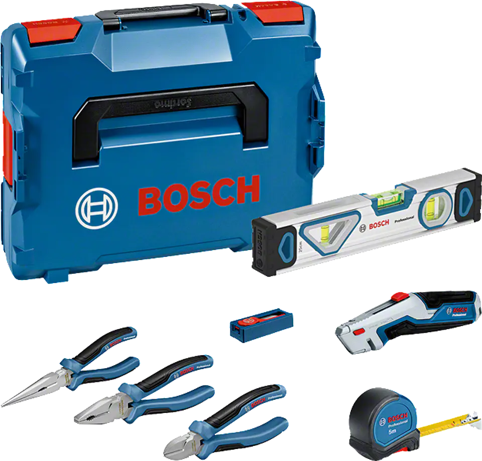 Conjunto 3 alicates e outras ferramentas manuais BOSCH 1