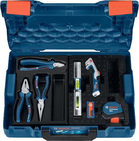 Conjunto 3 alicates e outras ferramentas manuais BOSCH