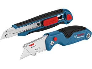 Set X-Ato Universal + Canivete dobrável + 4 Lâminas BOSCH