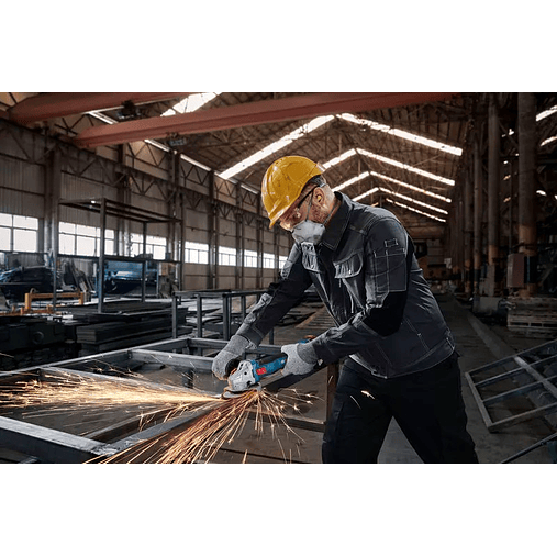 Rebarbadora sem fio GWS 18V-8  (125) + mala L-BOXX BOSCH  5