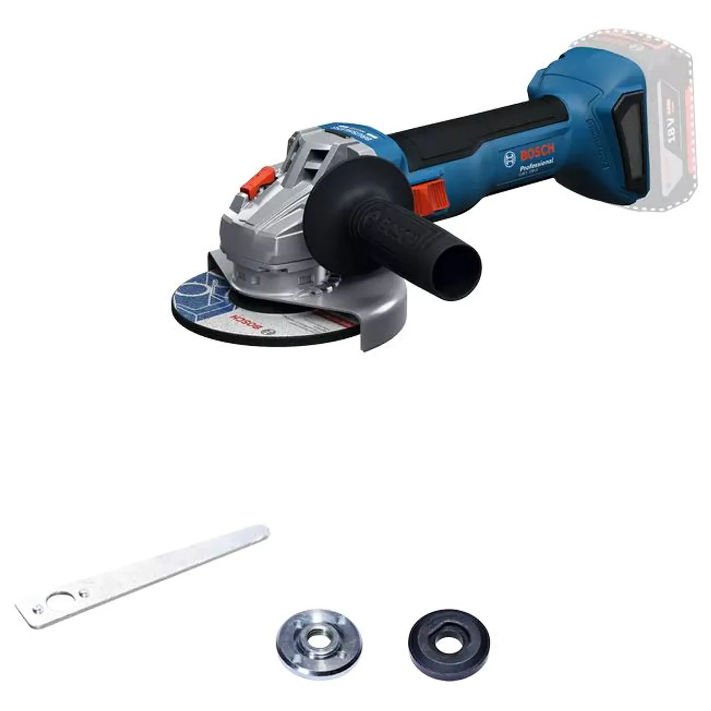 Rebarbadora sem fio GWS 18V-8 (115) BOSCH 1