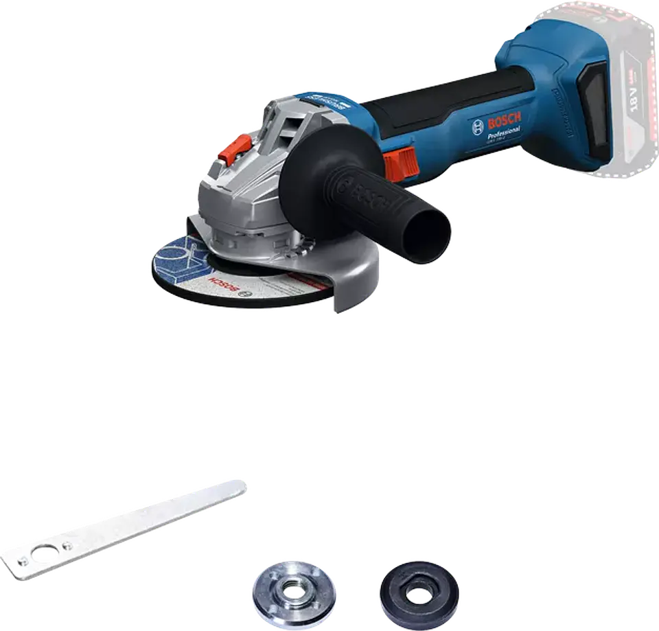 Rebarbadora sem fio GWS 18V-8 (115) BOSCH 8