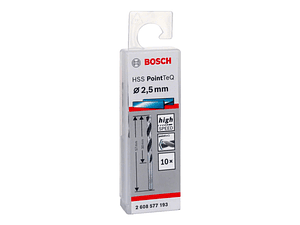 Brocas para metal HSS-R PointTeQ BOSCH