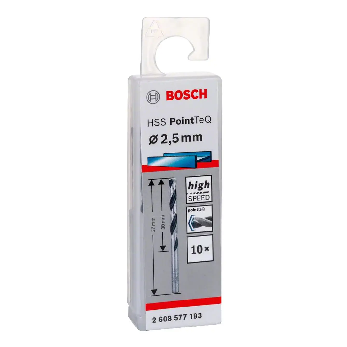 Brocas para metal HSS-R PointTeQ BOSCH 2