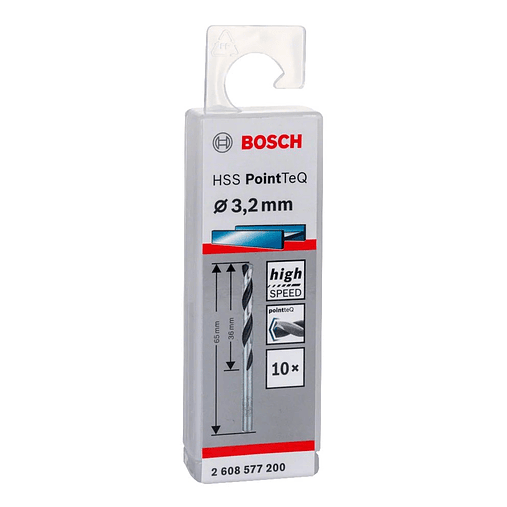 Brocas para metal HSS-R PointTeQ BOSCH 1