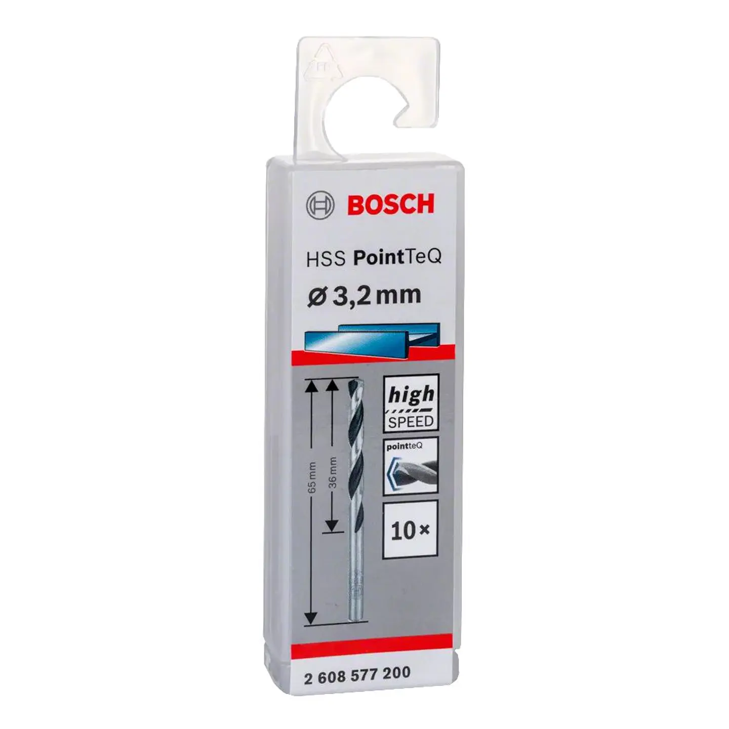 Brocas para metal HSS-R PointTeQ BOSCH 1