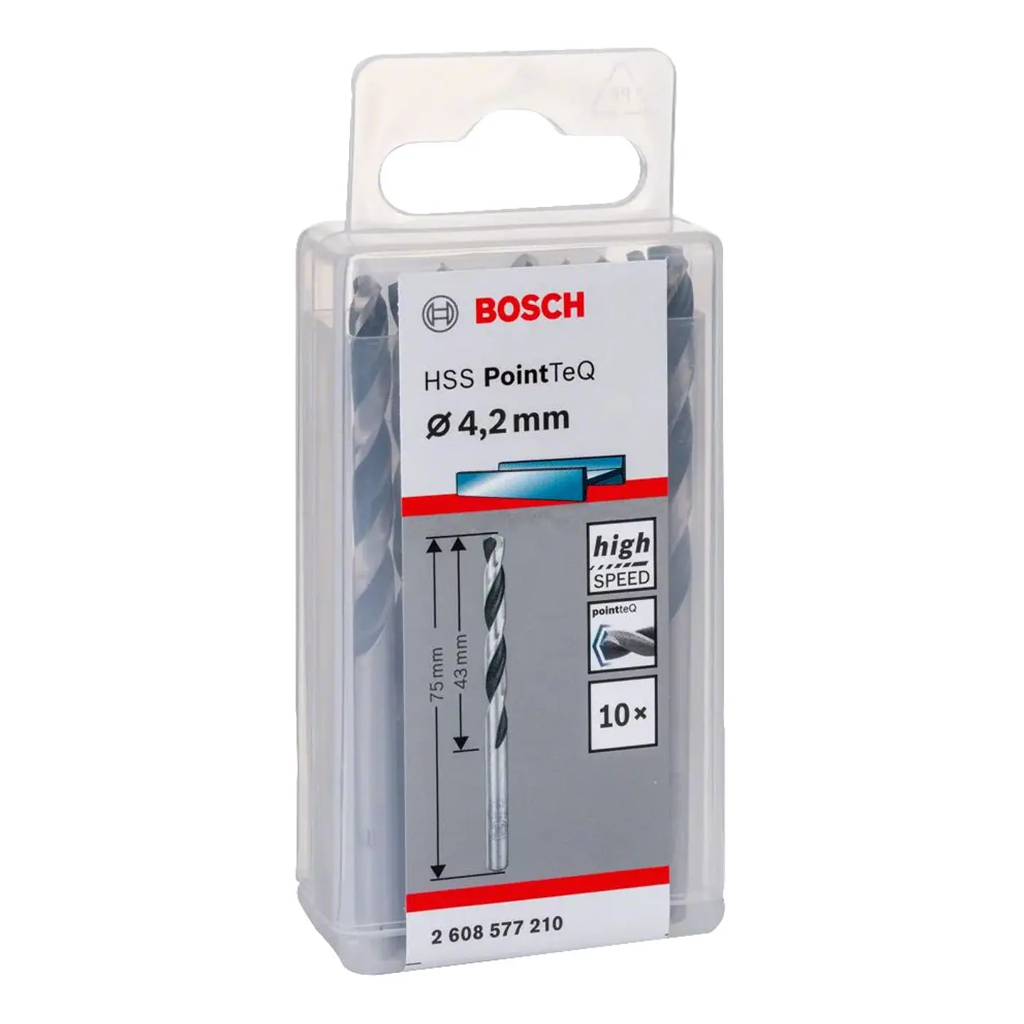 Brocas para metal HSS-R PointTeQ BOSCH 6