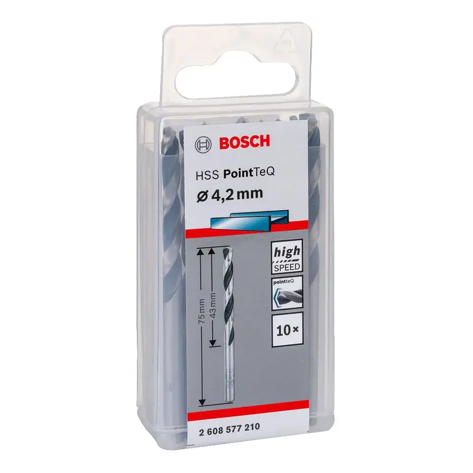 Brocas para metal HSS-R PointTeQ BOSCH 6