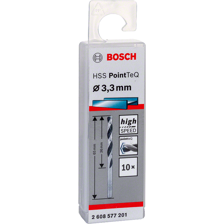 Brocas para metal HSS-R PointTeQ BOSCH 7