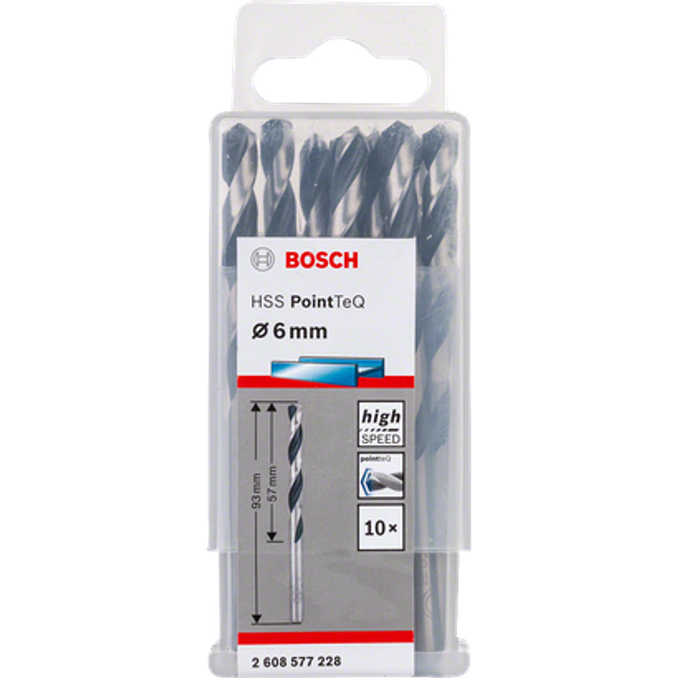 Brocas para metal HSS-R PointTeQ BOSCH 11