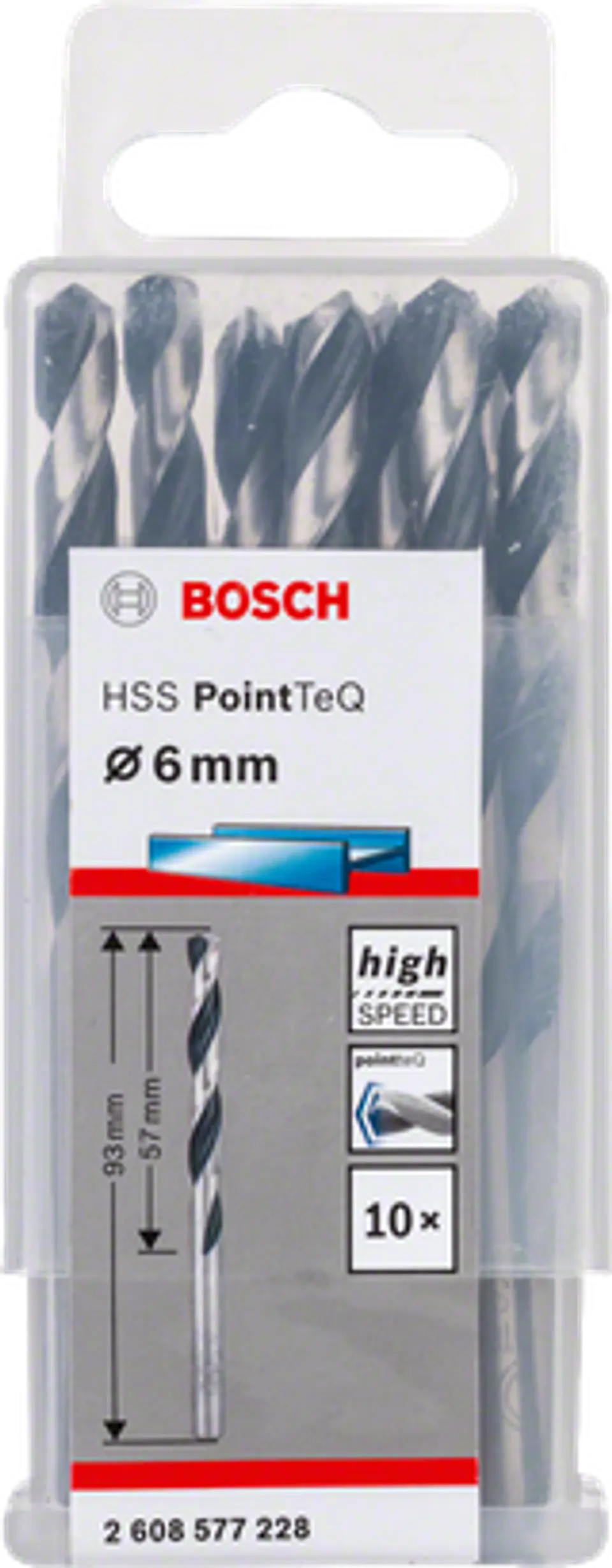 Brocas para metal HSS-R PointTeQ BOSCH 11