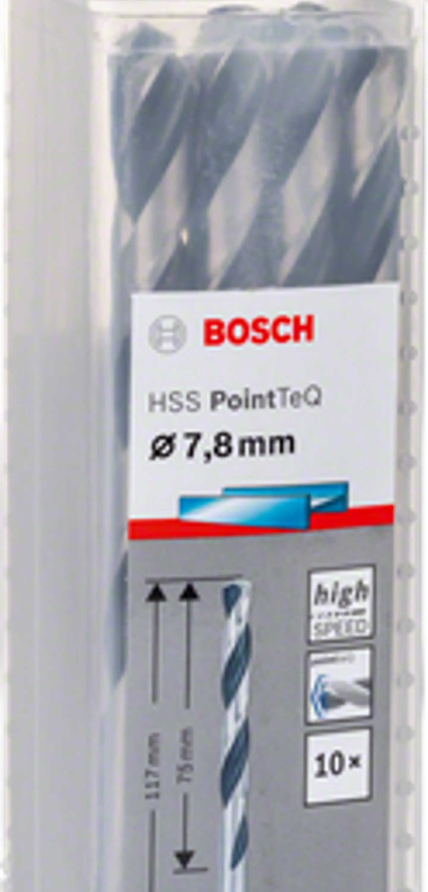 Brocas para metal HSS-R PointTeQ BOSCH 13