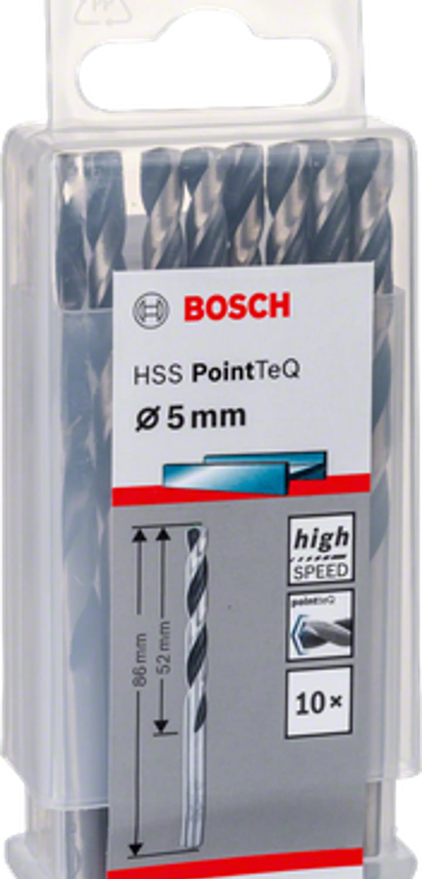 Brocas para metal HSS-R PointTeQ BOSCH 14