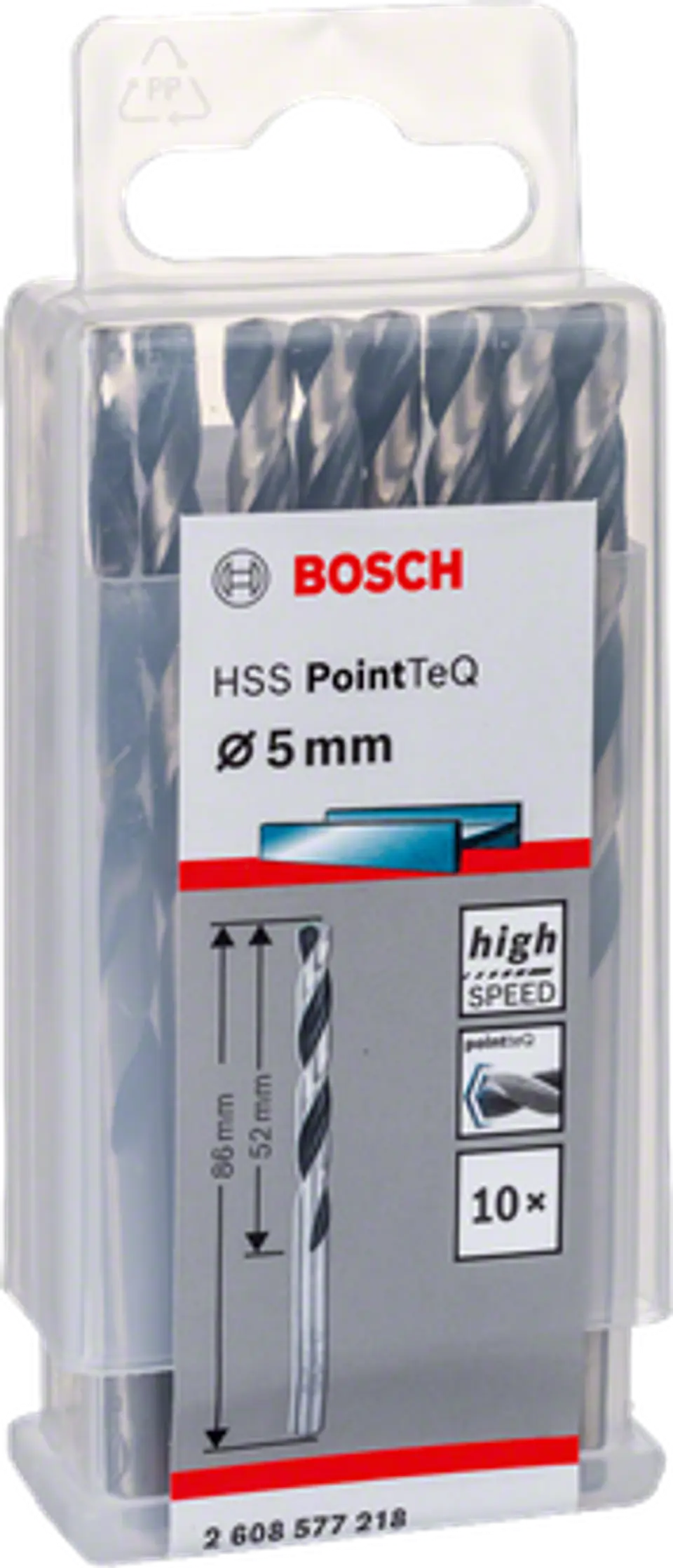 Brocas para metal HSS-R PointTeQ BOSCH 14