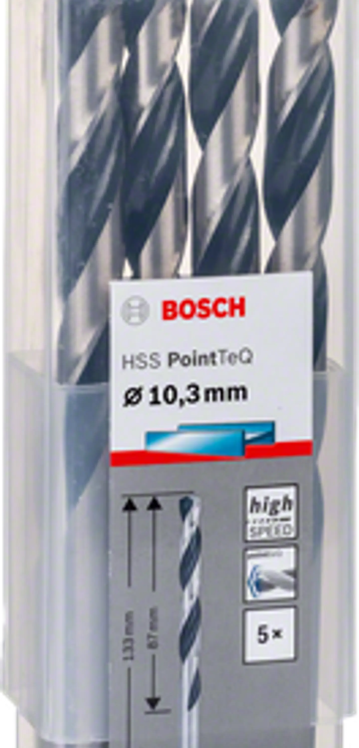 Brocas para metal HSS-R PointTeQ BOSCH 16