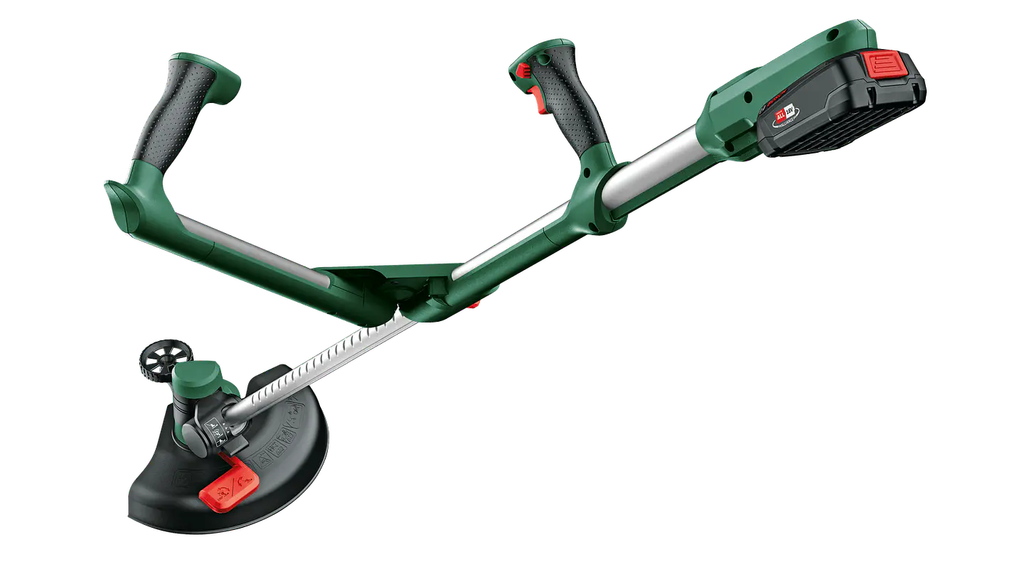 Aparador de relva sem fio UniversalGrassCut 18V-260 - 1 bateria de 2,0 Ah | carregador BOSCH 5