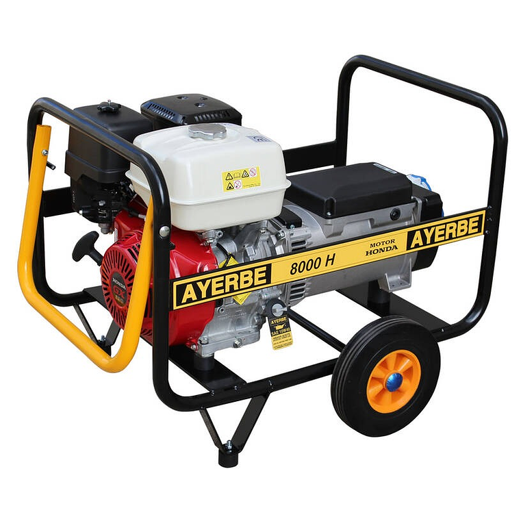 Gerador a Gasolina 230V AY 8000 H MN HONDA Arranque Manual AYERBE (EXCLUSIVO ONLINE) 1
