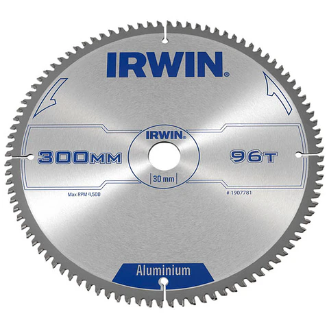 Disco de Serra Corte Alumínio TCG Ø 300X30 96D 1907781 IRWIN 