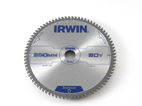 Disco de Serra Corte Alumínio TCG Ø 250X30 80D 1907778 IRWIN