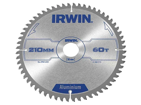 Disco de Serra Corte Alumínio TCG Ø 210X30 60D 1907775 IRWIN  
