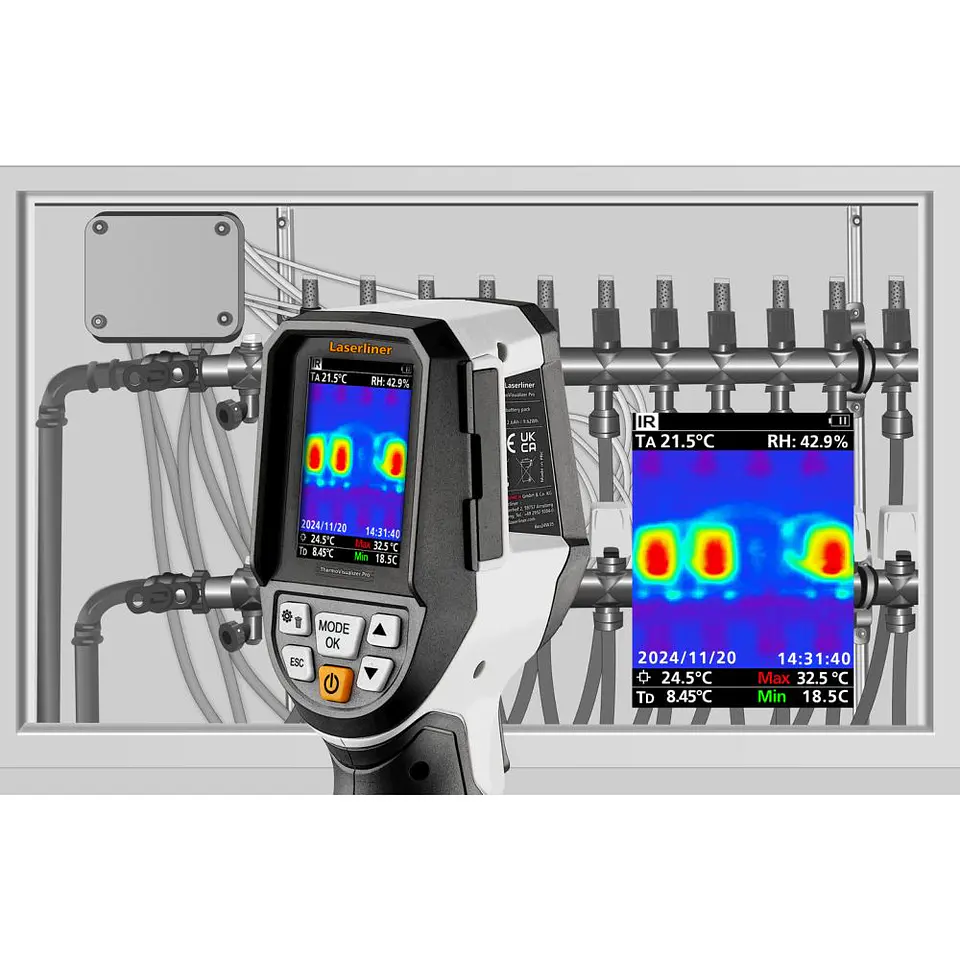 Câmara Térmica ThermoVisualizer Pro LASERLINER 6
