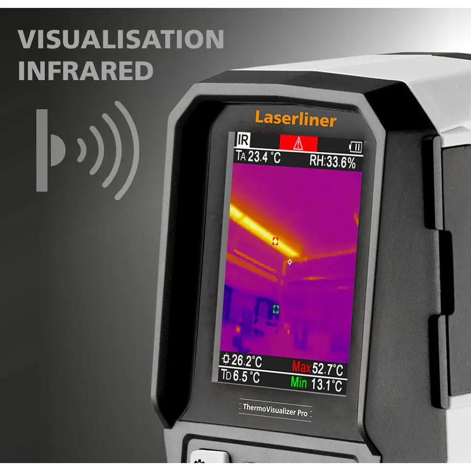 Câmara Térmica ThermoVisualizer Pro LASERLINER 5