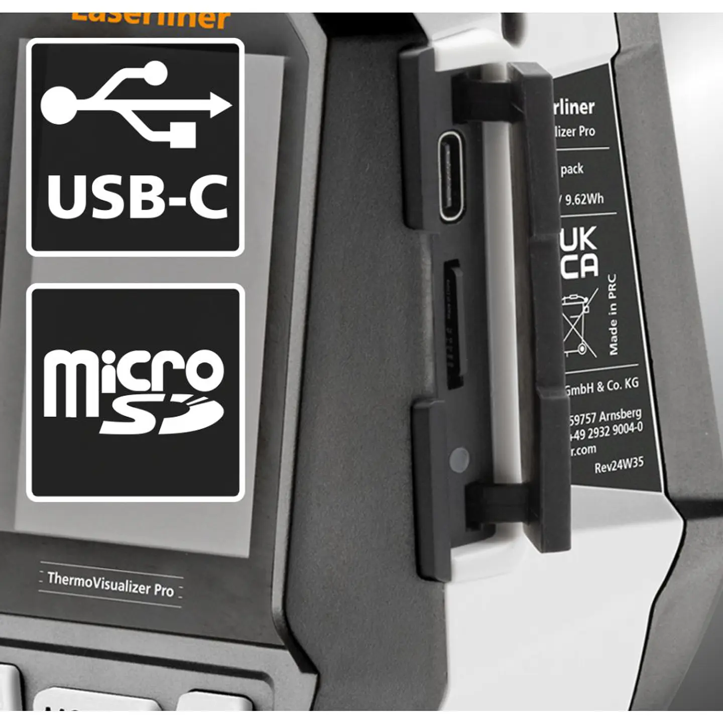 Câmara Térmica ThermoVisualizer Pro LASERLINER 3