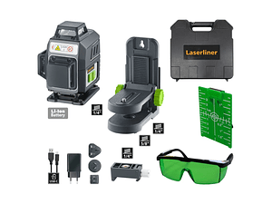 Nível Laser 4 Linhas Verdes PocketPlane-Laser 4G LASERLINER