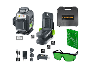 Nível Laser 4 Linhas Verdes PocketPlane-Laser 4G LASERLINER