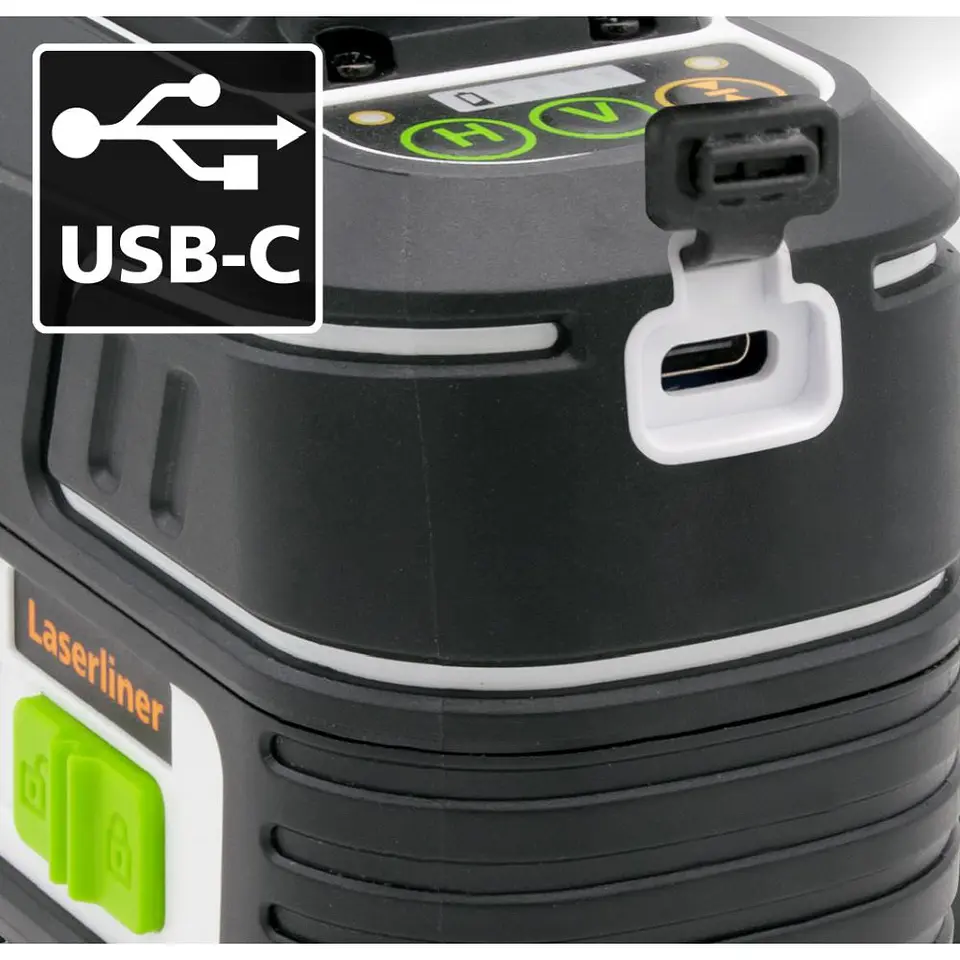 Nível Laser 4 Linhas Verdes PocketPlane-Laser 4G LASERLINER 6