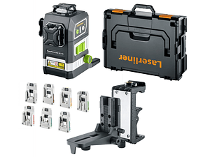 Nível laser 3 Linhas Verdes PowerPlane-Laser 3G Multi-18V LASERLINER
