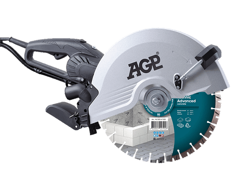 Cortadora de Betão a Húmido ou Seco Ø355 mm C14 AGP (EXCLUSIVO ONLINE)