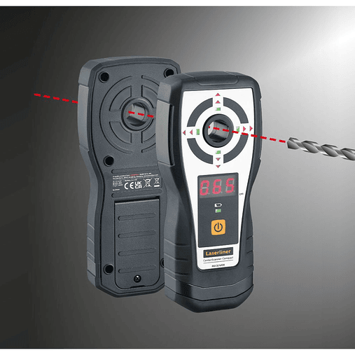 Aparelho de Controlo de Perfuração até 1.5 Metros CenterScanner Compact LASERLINER 2