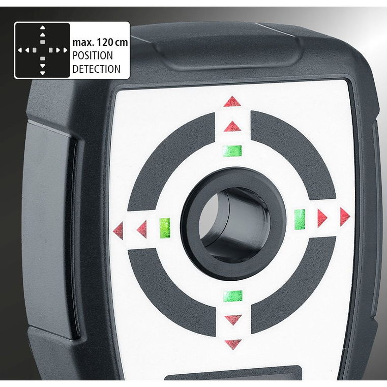 Aparelho de Controlo de Perfuração até 1.5 Metros CenterScanner Compact LASERLINER 4