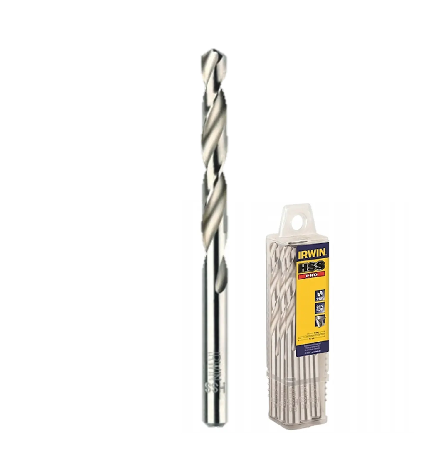 10 Uni Broca para Metal HSS-PRO IRWIN 1