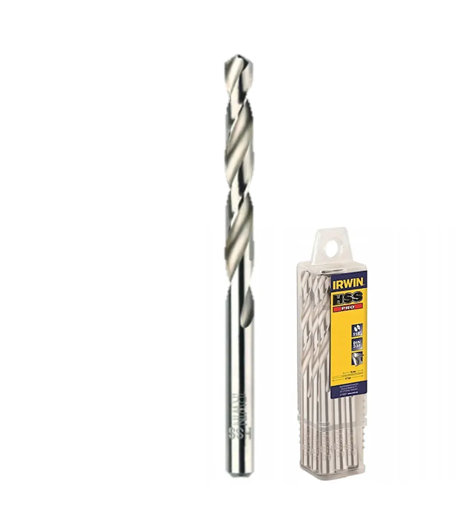 10 Uni Broca para Metal HSS-PRO IRWIN 1