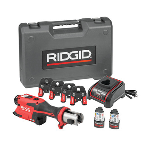 Maquina de Cravar Tubo Pex/Multicamada 12V RP251 + Matriz U16-20-25-32  RIDGID