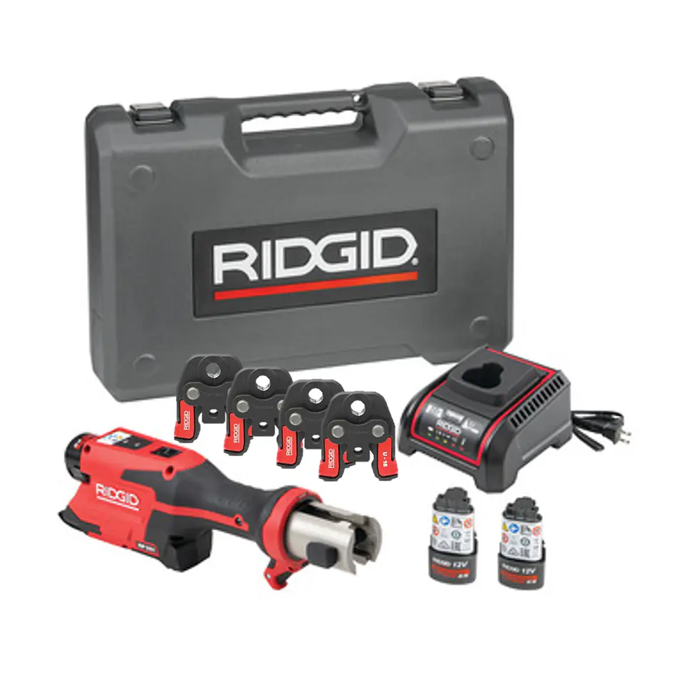 Maquina de Cravar Tubo Pex/Multicamada 12V RP251 + Matriz U16-20-25-32  RIDGID 1