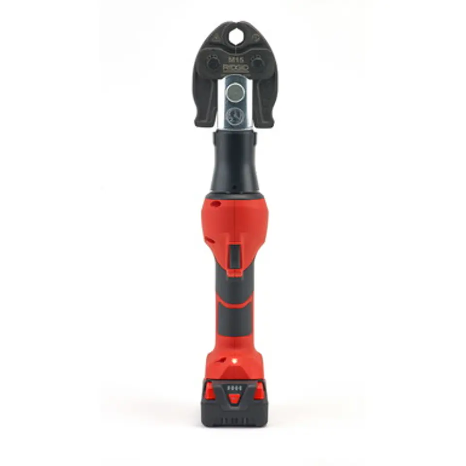 Maquina de Cravar Tubo Cobre, Aço e Aço Inox 18V RP219 + Matriz V15-18-22 RIDGID  2