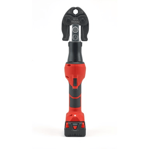 Maquina de Cravar Tubo Cobre, Aço e Aço Inox 18V RP219 + Matriz V15-22-28 RIDGID 