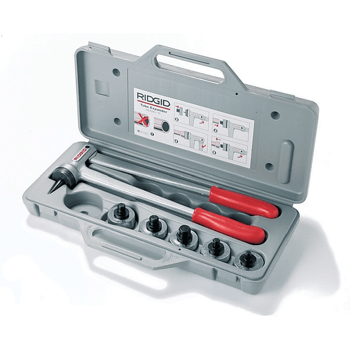 Jogo Expansores de Tubo 3/8”-1/2”-5/8”-3/4”-7/8”-1 1/8” Mod. X RIDGID   1