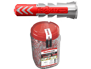 750 Un. Bucha Nylon DuoPower Ø6mm x 30mm 557383 FISCHER 