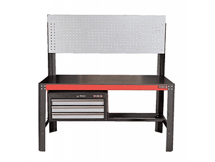 Bancada de Trabalho 1560mm com 3 gavetas e Painel 50253 FORCE