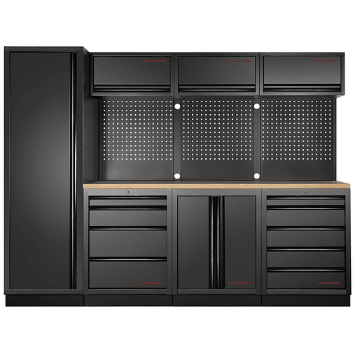 Móvel Armazenamento de 4 Módulos  2640x488x2000mm 3964B-BLK KRAFTWERK 1