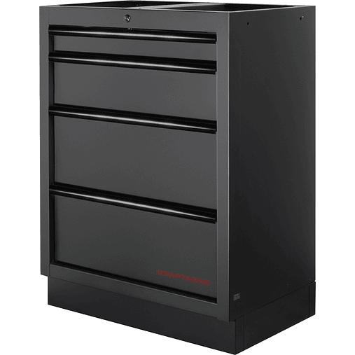 Móvel Armazenamento de 4 Módulos  2955x488x2000mm 3964G-BLK KRAFTWERK  5