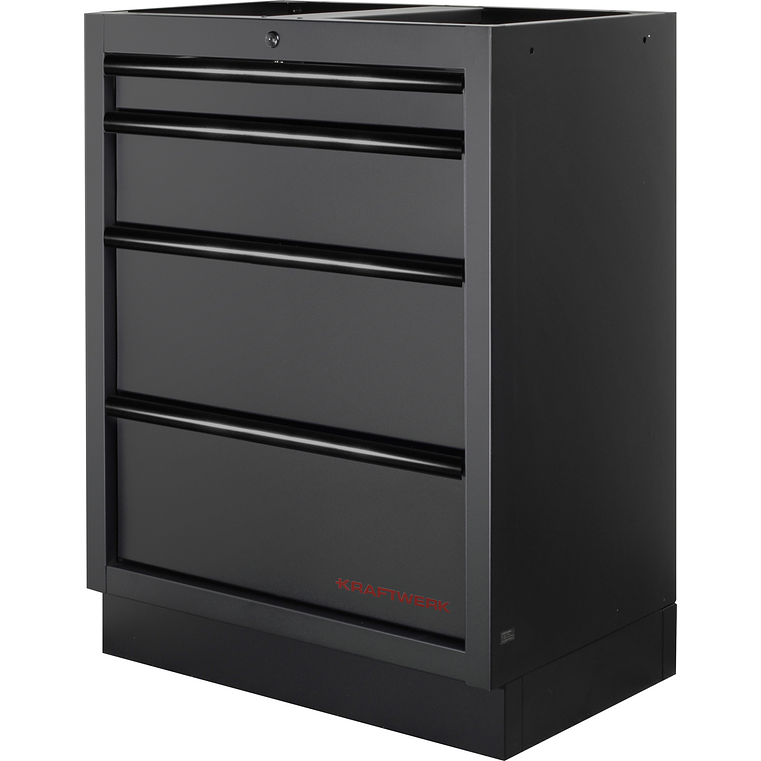 Móvel Armazenamento de 4 Módulos  2955x488x2000mm 3964G-BLK KRAFTWERK  5