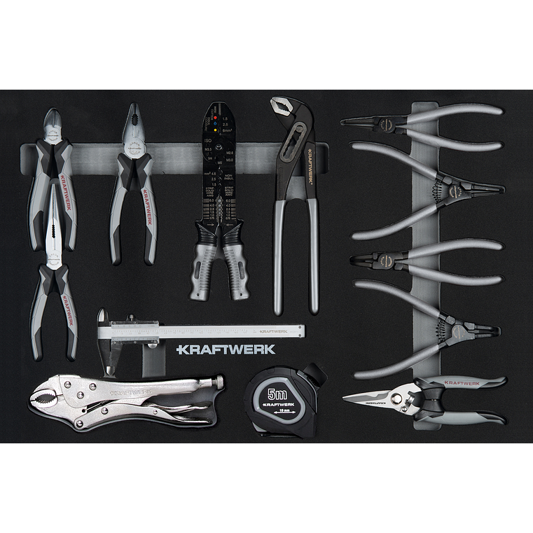 Carro de Ferramentas 7 Gavetas com 194 Peças LT LINE LT700 KW101.107.200-4 KRAFTWERK 5