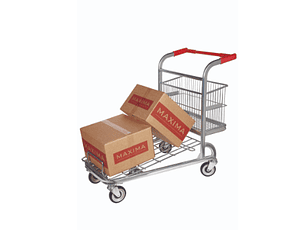 Carro de Armazém em Aço Galvanizado M10663 MAXIMA