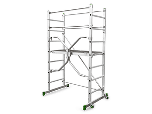 Mini Andaime de Alumínio com Sistema de Dobragem Rápida 1.300 x 550 mm ES-PONTAL ESCALIBUR BY FARAONE